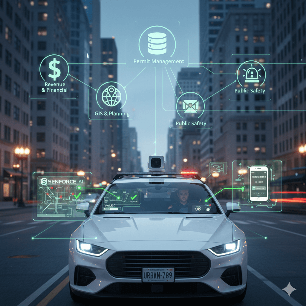 SenSen Parking Enforcement Ecosystem