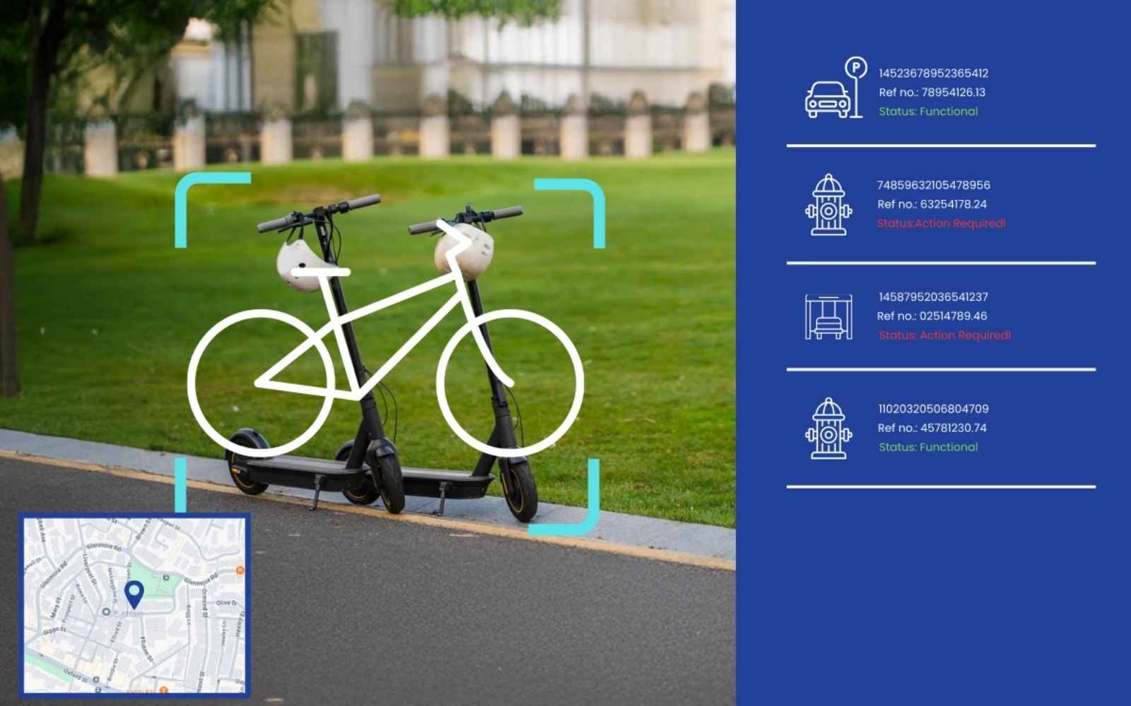 SenSen street and curbside asset mapping