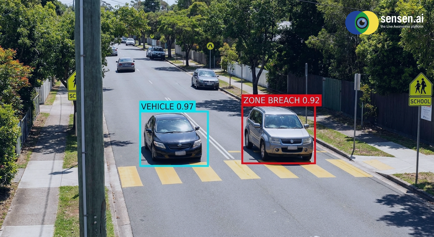 Community safety monitoring on existing cameras, unified with parking management software in one platform.